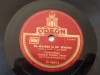 78rpm ODEON record DRUNT IN DER LOBAU / DA DRAUSSEN IN DER WACHAU Arnold,Weill,Strecker 25cms 