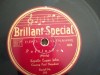 78rpm record BRILLANT SPECIAL PUSZTA - FOX / CHOR DER DERWISCHE F A TICHY  25cms