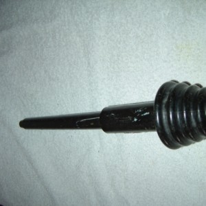 ANTENNA BASE MOUNT FOR US ARMY JEEP RADIO EQUIPMENT MADE OF BAKELITE TYPE MATERIAL