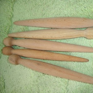 US ARMY WOODEN TENT STAKE