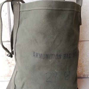 ORIGINAL WWII D-DAY AMMO CARYING BAG M1 US ARMY