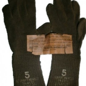 US ARMY WWII UNIFORM SOLDIERS GLOVES MINT CONDITION WITH TAG