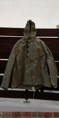 WET WEATHER PARKA JACKET US ARMY MINT CONDITION XL ORIGINAL WWII