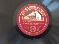 78rpm record ABSENT, YET PRESENT Gervase Elwes TO DAISIES.SONG OF THE BLACKBIRD 25cms